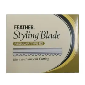 Asuer Cuchillas de Recambio Profesional Feather Styling Blade 10uds